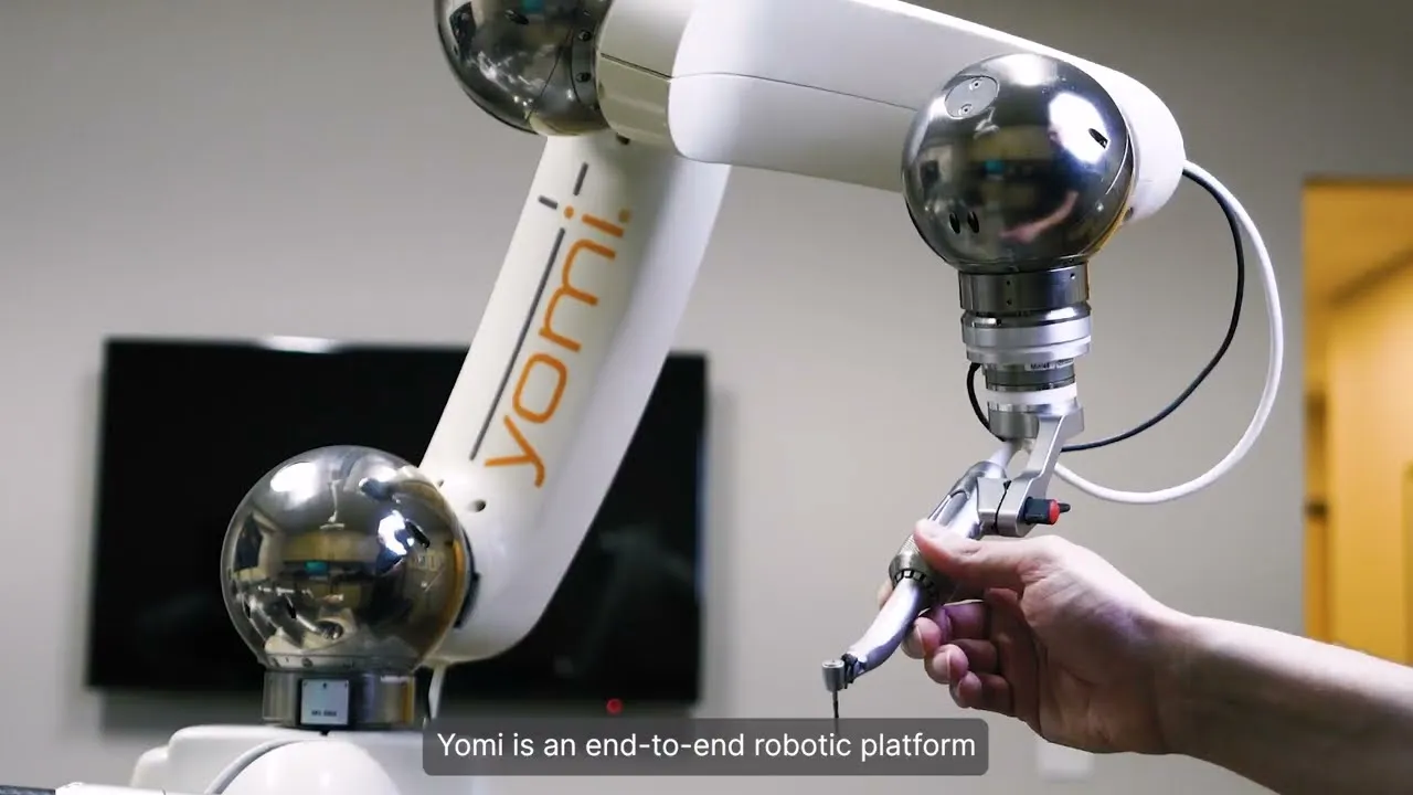 What is Yomi FDA-cleared Robotic System for Dental Implant Surgery w Captions Video Thumbnail